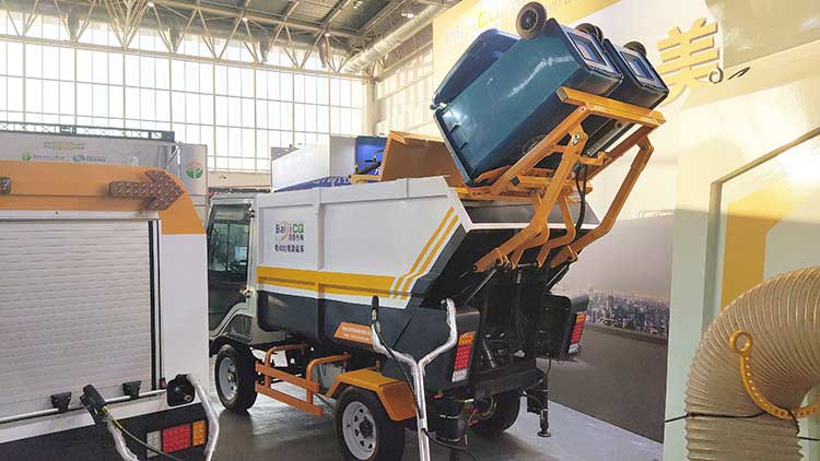 背裝式垃圾清運車 電動垃圾清運車