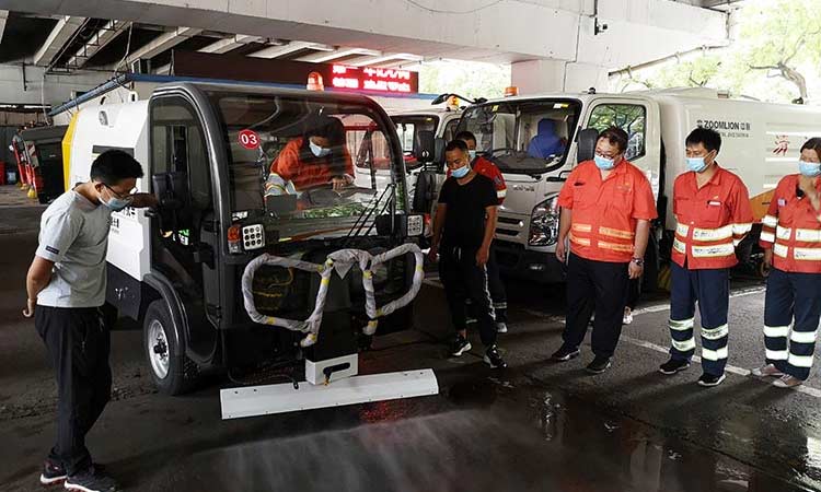 高壓清洗車功能展示 環衛高壓清洗車