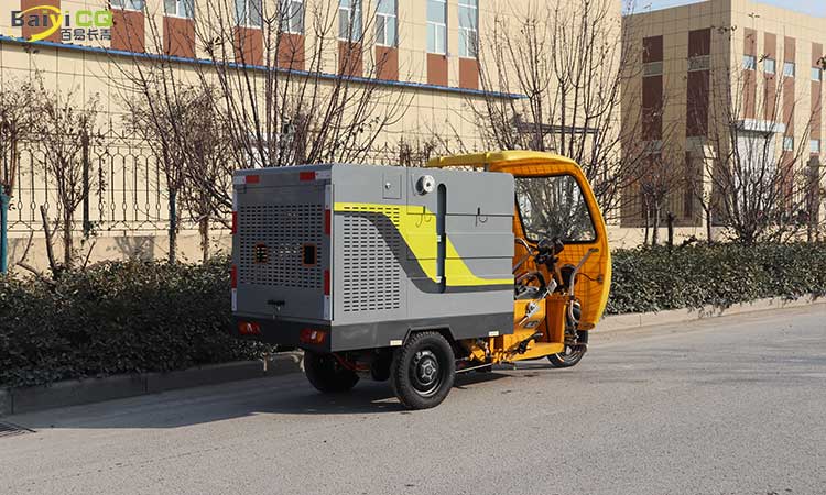 電動三輪高壓沖洗車 小型高壓清洗車