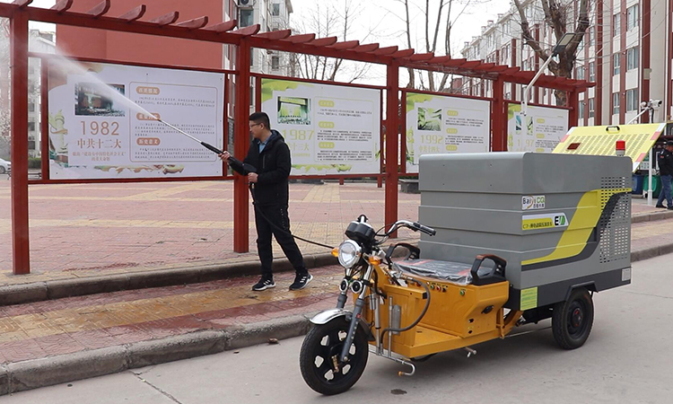 小型高壓清洗車 道路高壓清洗車
