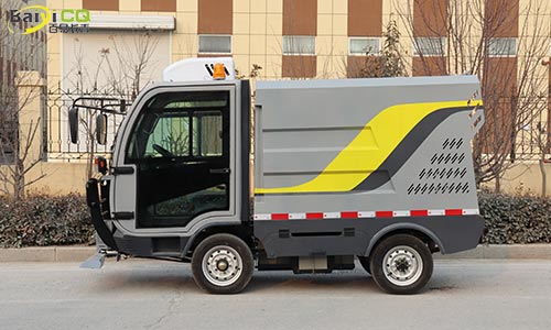 小型四輪高壓清洗車,道路清潔效果好城市顏值擔(dān)當(dāng)