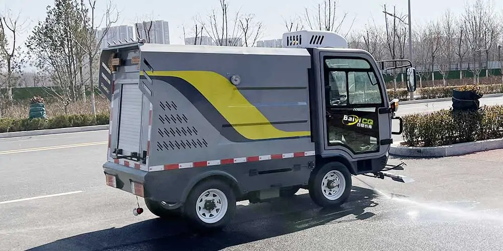 小型四輪高壓清洗車 小型四輪高壓清洗車