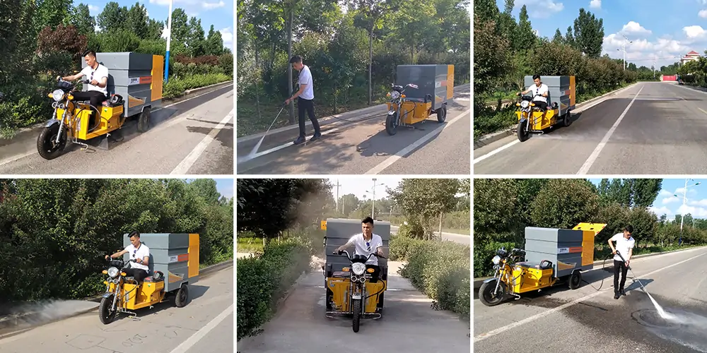 三輪高壓清洗車 三輪高壓清洗車