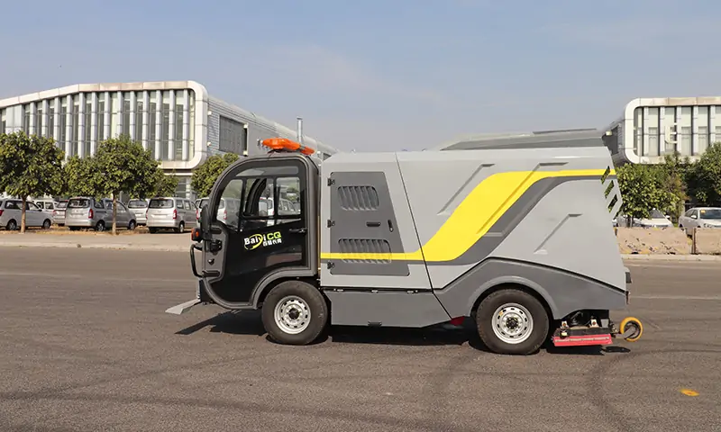 純電動深度清潔車:革新環(huán)境清潔方式的未來之路,深度清潔,以克論凈!