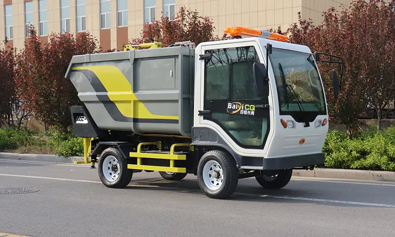 電動后裝式垃圾車：環保革命的嶄新明星，物業景區園林垃圾轉運好幫手
