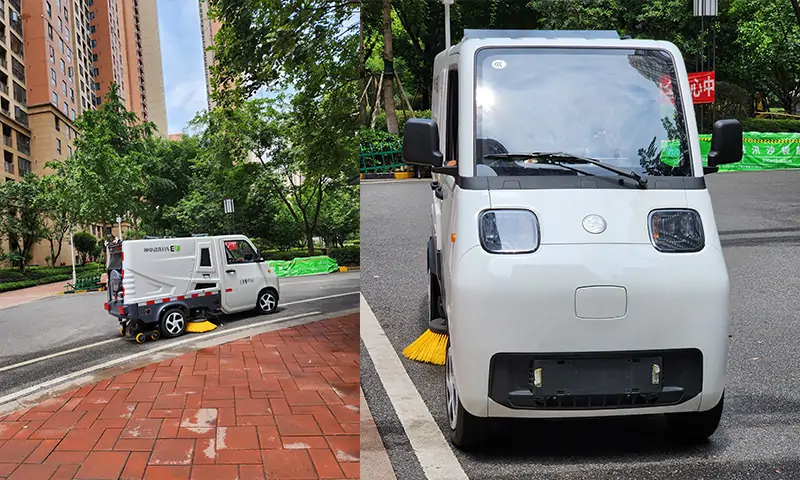 新能源純電動洗掃車助力城市環(huán)境建設(shè)