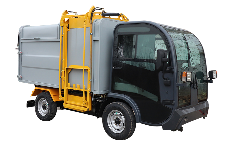 四輪側裝式垃圾清運車BY-L50