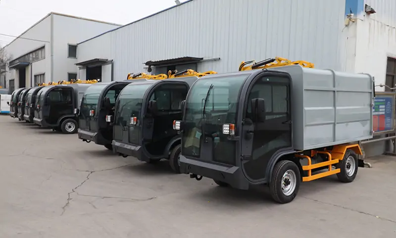 新能源四輪垃圾清運車：高效環保，助力城市環境衛生建設
