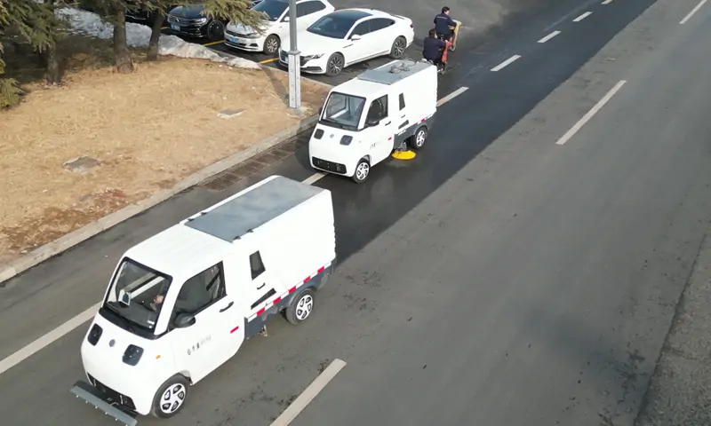 純電動高壓清洗車:高效多能,環(huán)衛(wèi)清潔新選擇