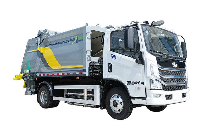 新能源壓縮式垃圾車BY-YS8000 新能源壓縮式垃圾車BY-YS8000