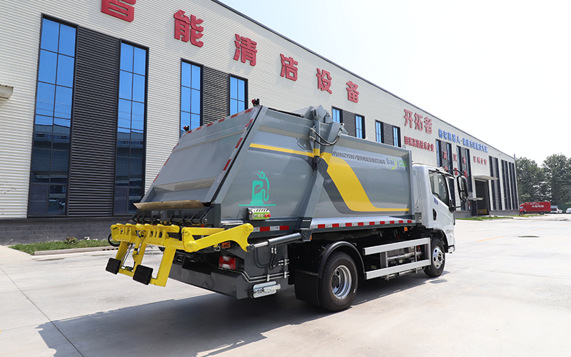 新能源壓縮式垃圾車BY-YS8000 新能源壓縮式垃圾車BY-YS8000